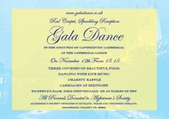 Gala Dance ticket